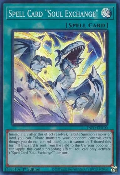 Spell Card Soul Exchange The Infinite Forbidden Yu-Gi-Oh! card