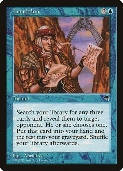 Intuition Tempest Magic card
