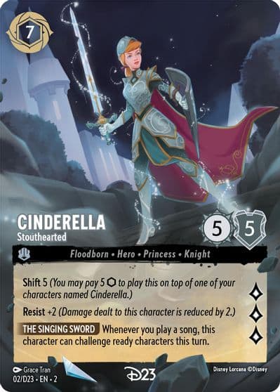 Cinderella Stouthearted D23 Promos Lorcana card