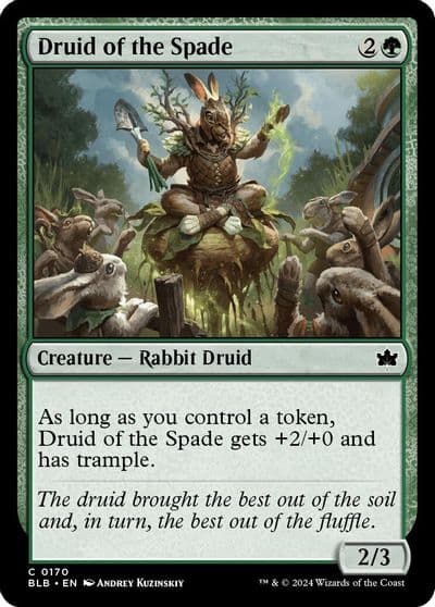 Druid of the Spade Bloomburrow Magic card