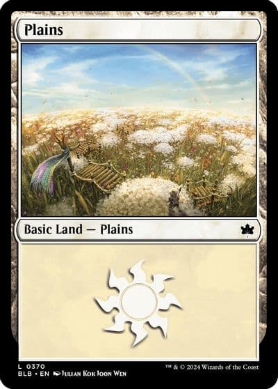 Plains 0370 Bloomburrow Magic card