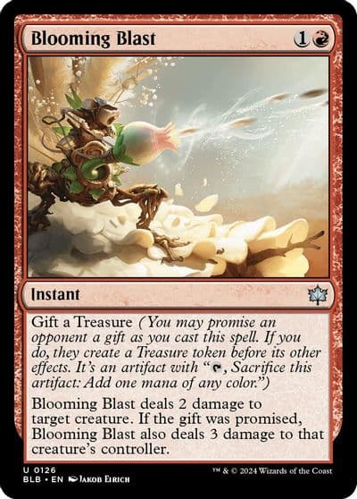 Blooming Blast Bloomburrow Magic card