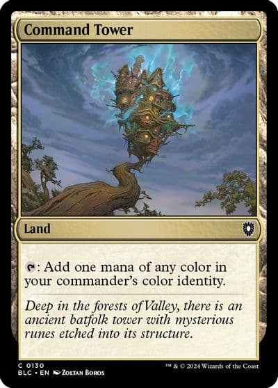 Command Tower Commander: Bloomburrow Magic card