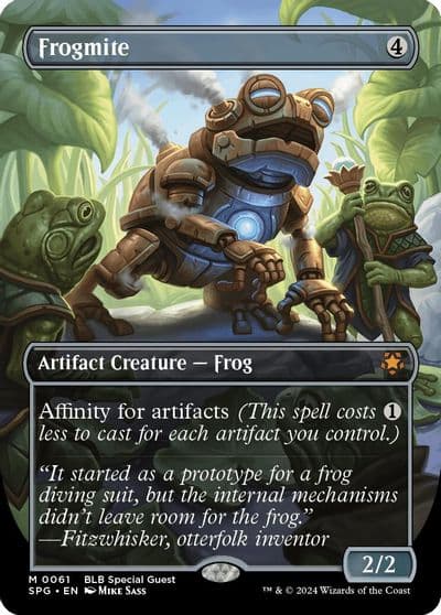 Frogmite Borderless Special Guests Magic card