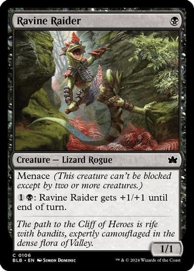 Ravine Raider Bloomburrow Magic card