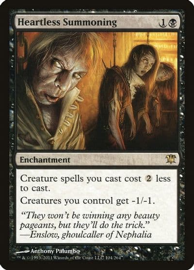 Heartless Summoning Innistrad Magic card