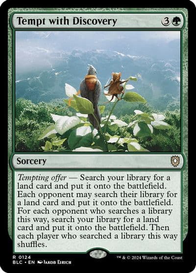 Tempt with Discovery Commander: Bloomburrow Magic card