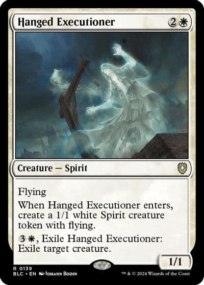Hanged Executioner Commander: Bloomburrow Magic card