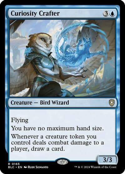 Curiosity Crafter Commander: Bloomburrow Magic card