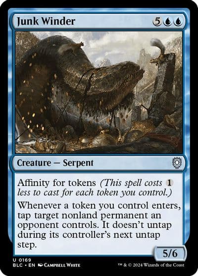 Junk Winder Commander: Bloomburrow Magic card