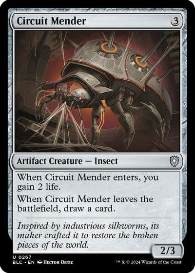 Circuit Mender Commander: Bloomburrow Magic card