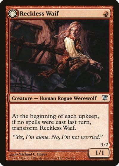 Reckless Waif Innistrad Magic card