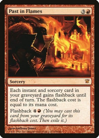 Past in Flames Innistrad Magic card