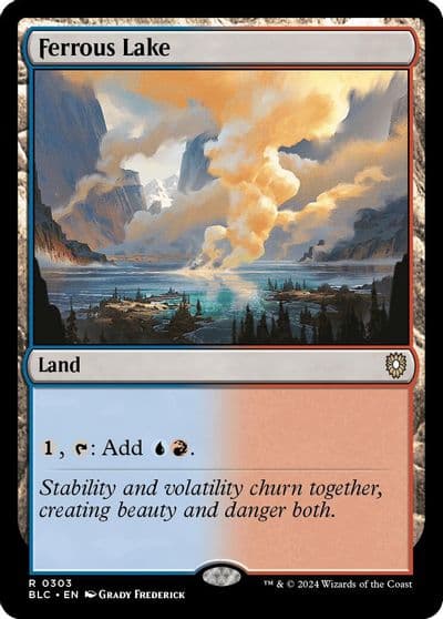 Ferrous Lake Commander: Bloomburrow Magic card