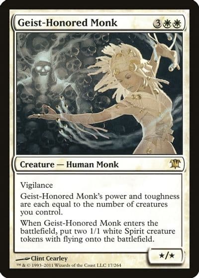 Geist Honored Monk Innistrad Magic card