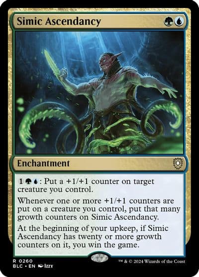 Simic Ascendancy Commander: Bloomburrow Magic card