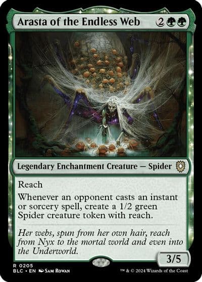 Arasta of the Endless Web Commander: Bloomburrow Magic card
