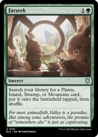 Farseek Commander: Bloomburrow Magic card