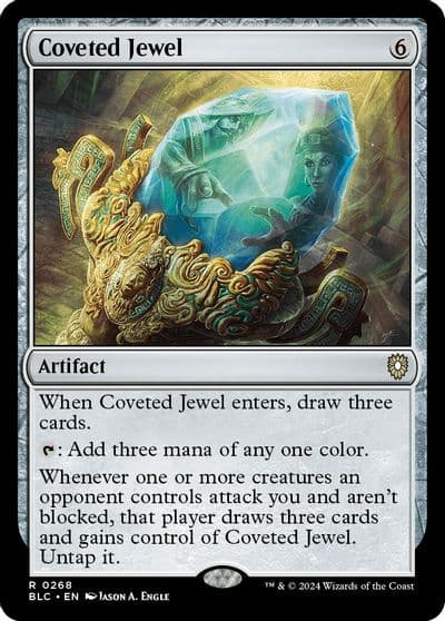 Coveted Jewel Commander: Bloomburrow Magic card