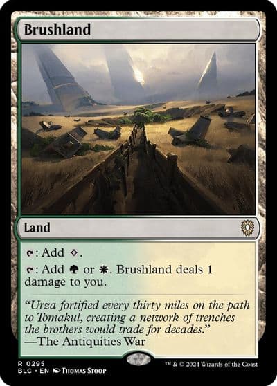 Brushland Commander: Bloomburrow Magic card