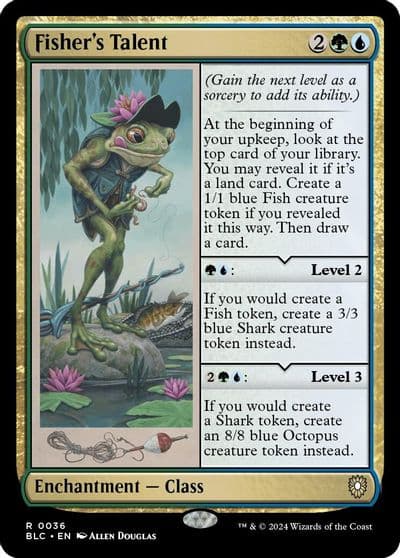 Fishers Talent Commander: Bloomburrow Magic card
