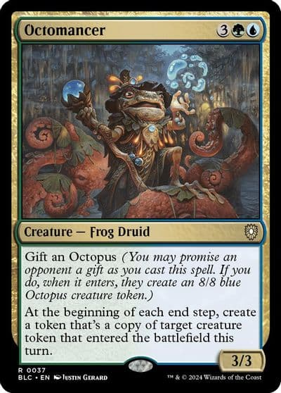 Octomancer Commander: Bloomburrow Magic card