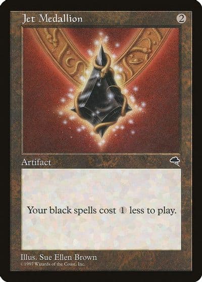 Jet Medallion Tempest Magic card