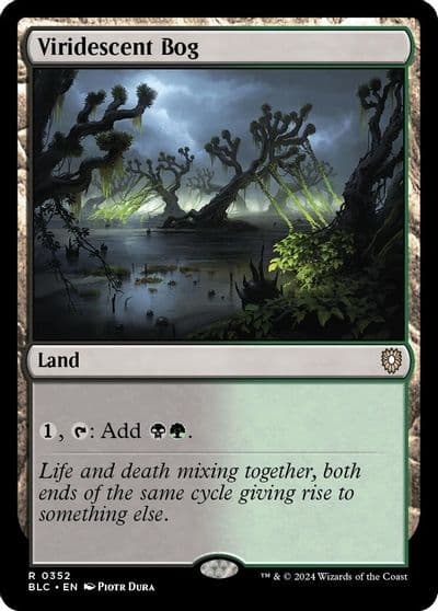 Viridescent Bog Commander: Bloomburrow Magic card