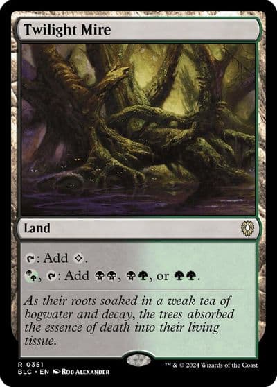 Twilight Mire Commander: Bloomburrow Magic card