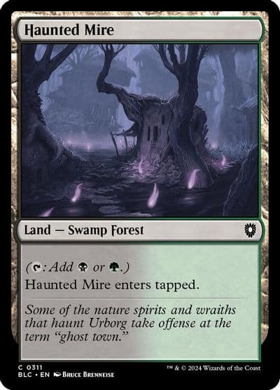 Haunted Mire Commander: Bloomburrow Magic card