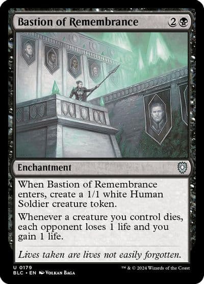 Bastion of Remembrance Commander: Bloomburrow Magic card