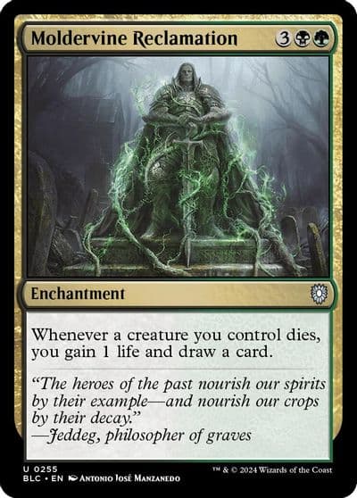 Moldervine Reclamation Commander: Bloomburrow Magic card