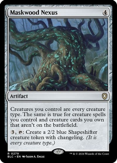 Maskwood Nexus Commander: Bloomburrow Magic card