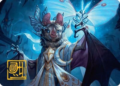 Star Charter Art Card Gold Stamped Signature Art Series: Bloomburrow Magic card