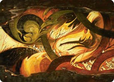 Season of Loss Art Card Art Series: Bloomburrow Magic card