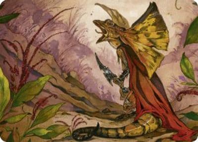 Hired Claw Art Card Art Series: Bloomburrow Magic card