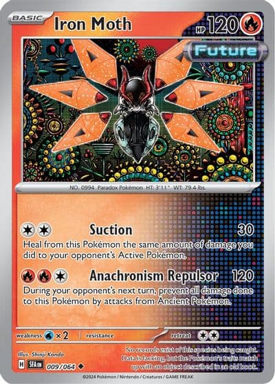 Iron Moth SV: Shrouded Fable Pokemon card