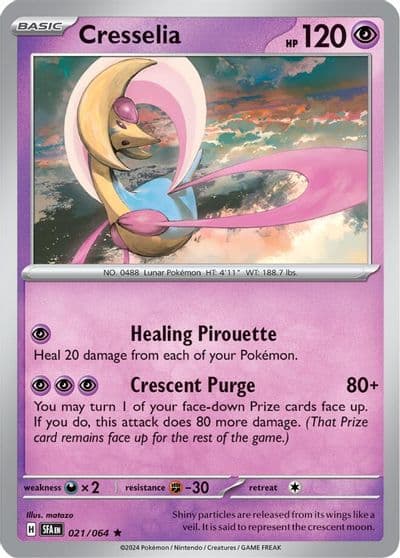 Cresselia SV: Shrouded Fable Pokemon card