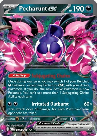 Pecharunt ex SV: Shrouded Fable Pokemon card