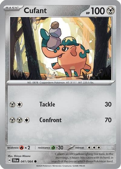 Cufant SV: Shrouded Fable Pokemon card