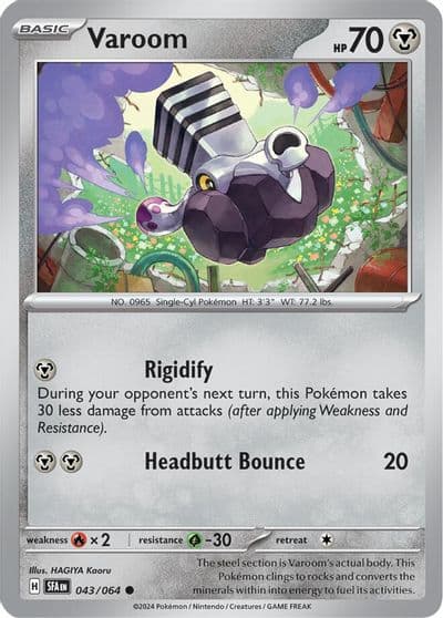 Varoom SV: Shrouded Fable Pokemon card