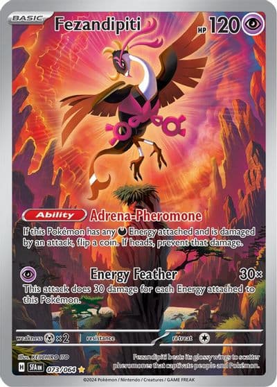 Fezandipiti SV: Shrouded Fable Pokemon card