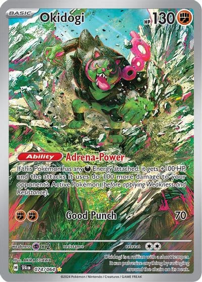 Okidogi SV: Shrouded Fable Pokemon card