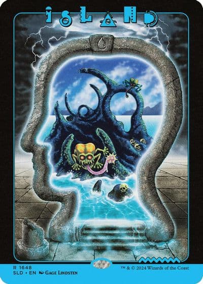 Island 1648 Secret Lair Drop Series Magic card