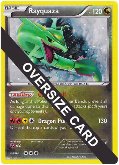 Rayquaza - XY64 Jumbo Cards Pokemon card