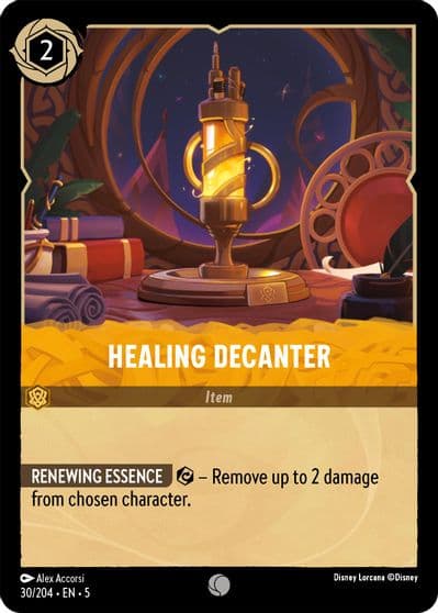 Healing Decanter Shimmering Skies Lorcana card