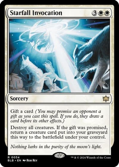 Starfall Invocation Promo Pack: Bloomburrow Magic card