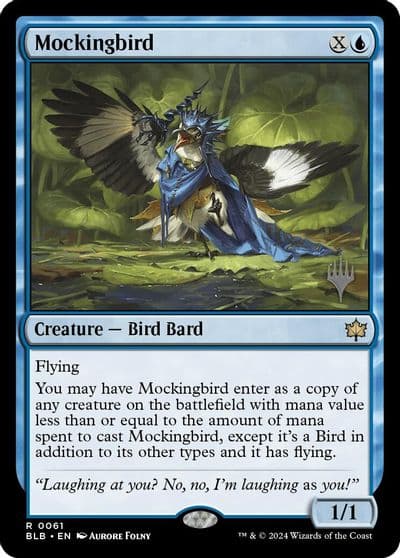 Mockingbird Promo Pack: Bloomburrow Magic card