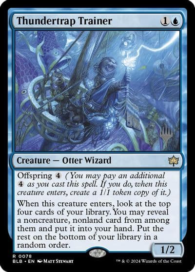 Thundertrap Trainer Promo Pack: Bloomburrow Magic card