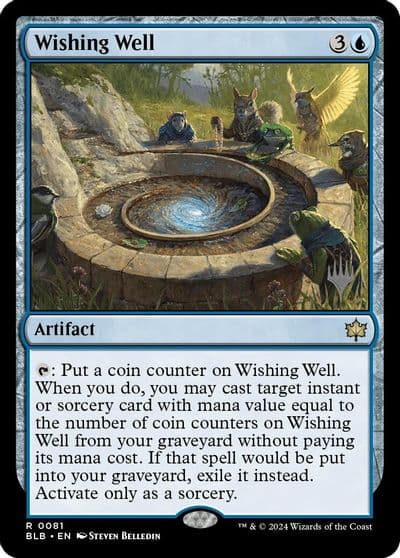 Wishing Well Promo Pack: Bloomburrow Magic card
